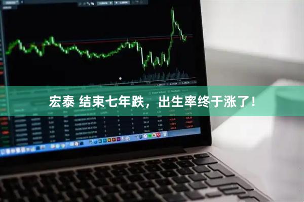 宏泰 结束七年跌，出生率终于涨了！
